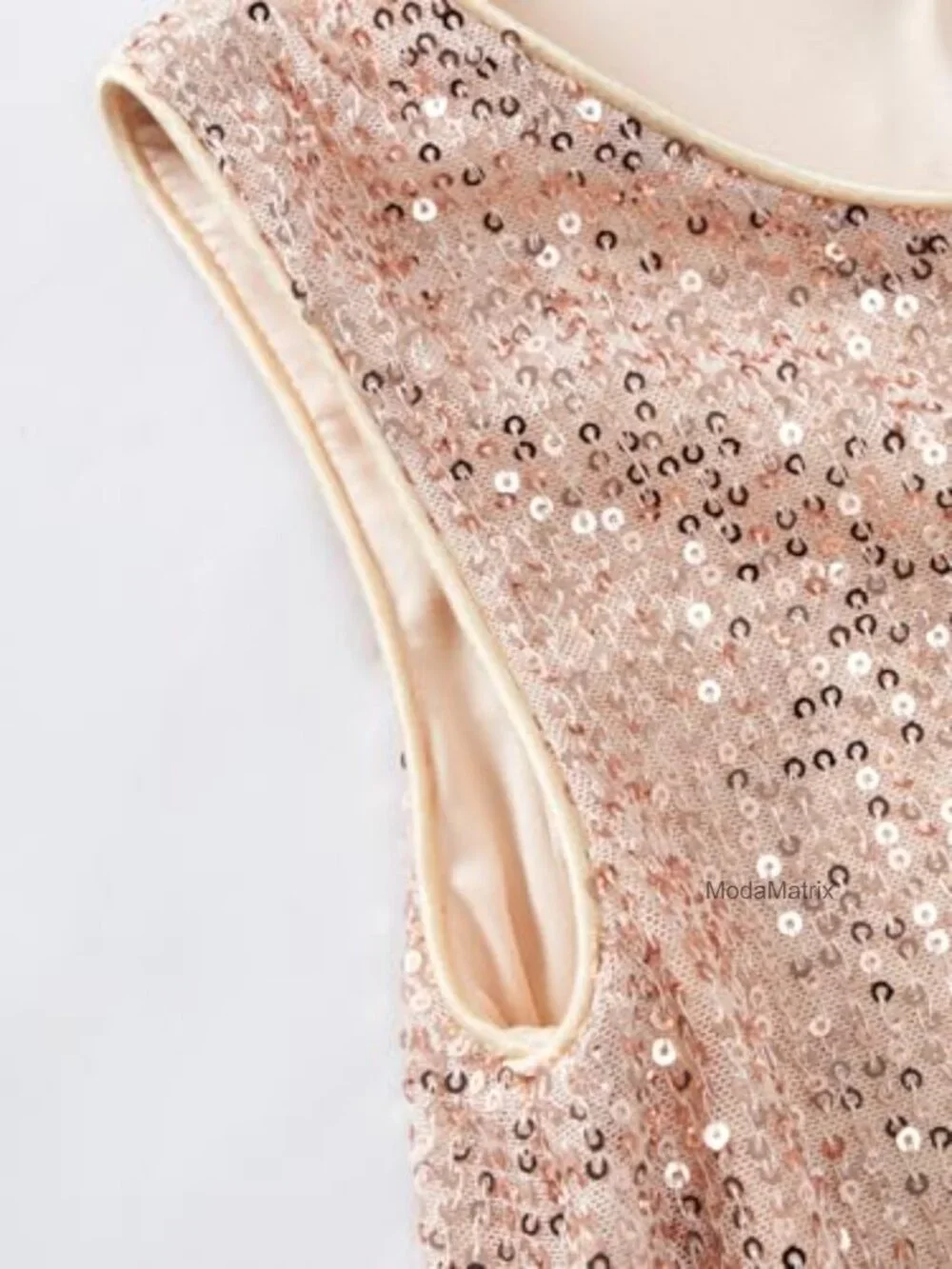 Toddler Girls Sequin A-Line Sparkly Gown Mesh Party Dress Sleeveless